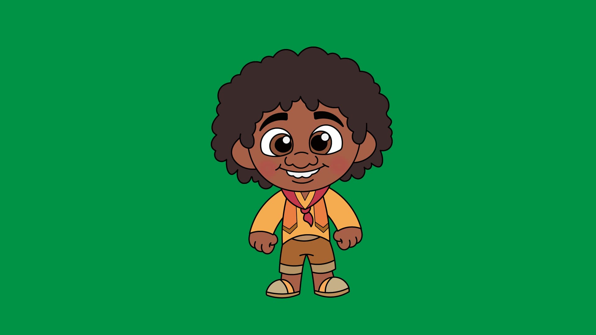 Curly Head Boy