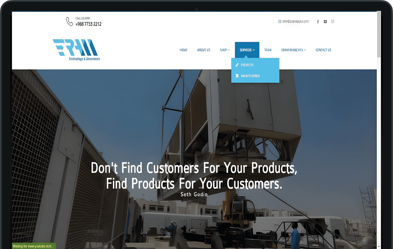 Eram Tecno Website