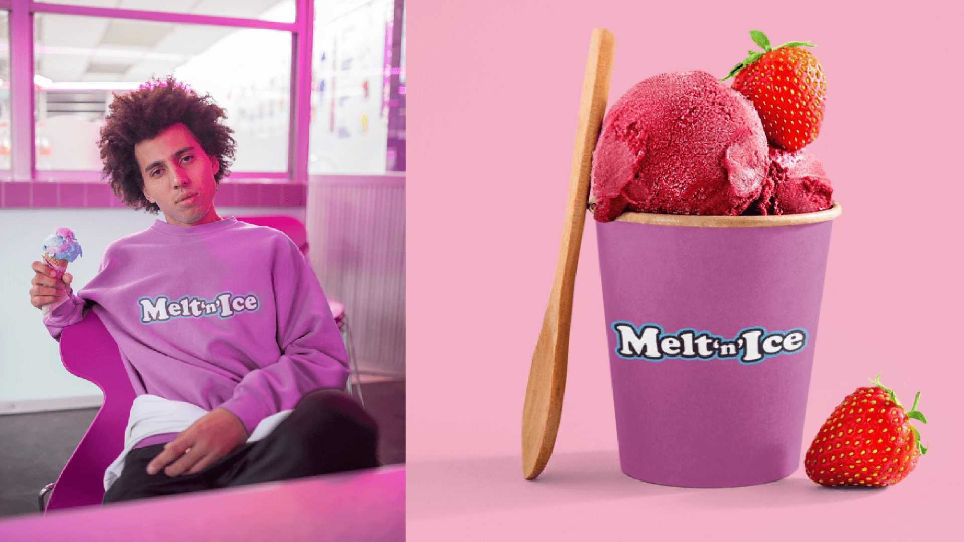 Melt'n'Ice Branding